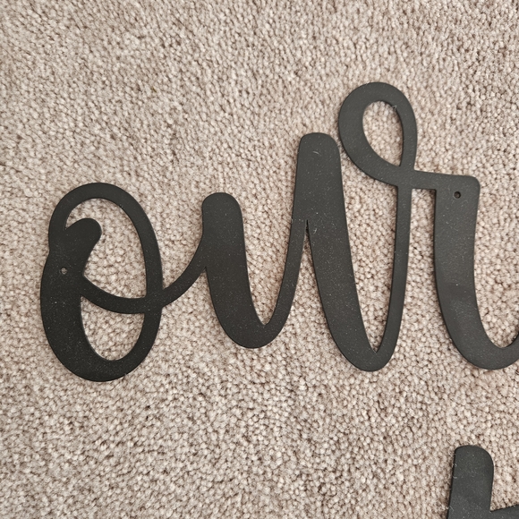 Disney Black Script Wall Decor - Picture 3 of 4